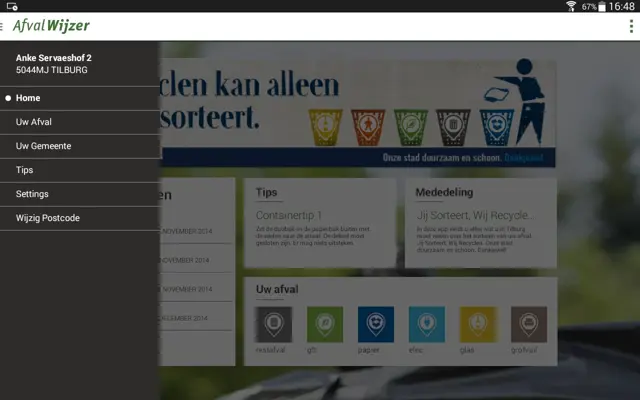 AfvalWijzer android App screenshot 3